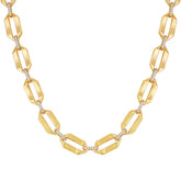 Statement Goldtone Link Necklace