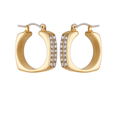 Small Square Hoop Earrings