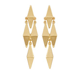Multi Drop Geometric Earrings