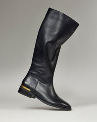 Bercla Wide Calf Knee High Riding Boot