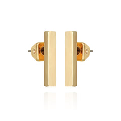 Rectangle Bar Stud Earrings