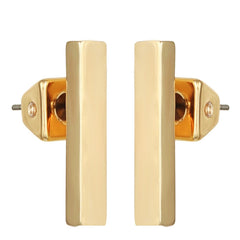 Rectangle Bar Stud Earrings