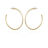 Extra Large Open Hoop Earrings