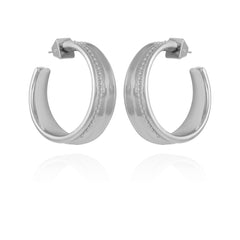 Chunky Open Hoop Earrings