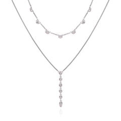 Crystal Layered Necklace