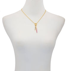 Double Pendant Necklace