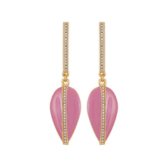 Gold Tone Drop Earrings
